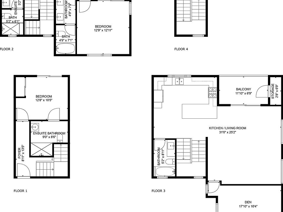 Floorplan with dimensions