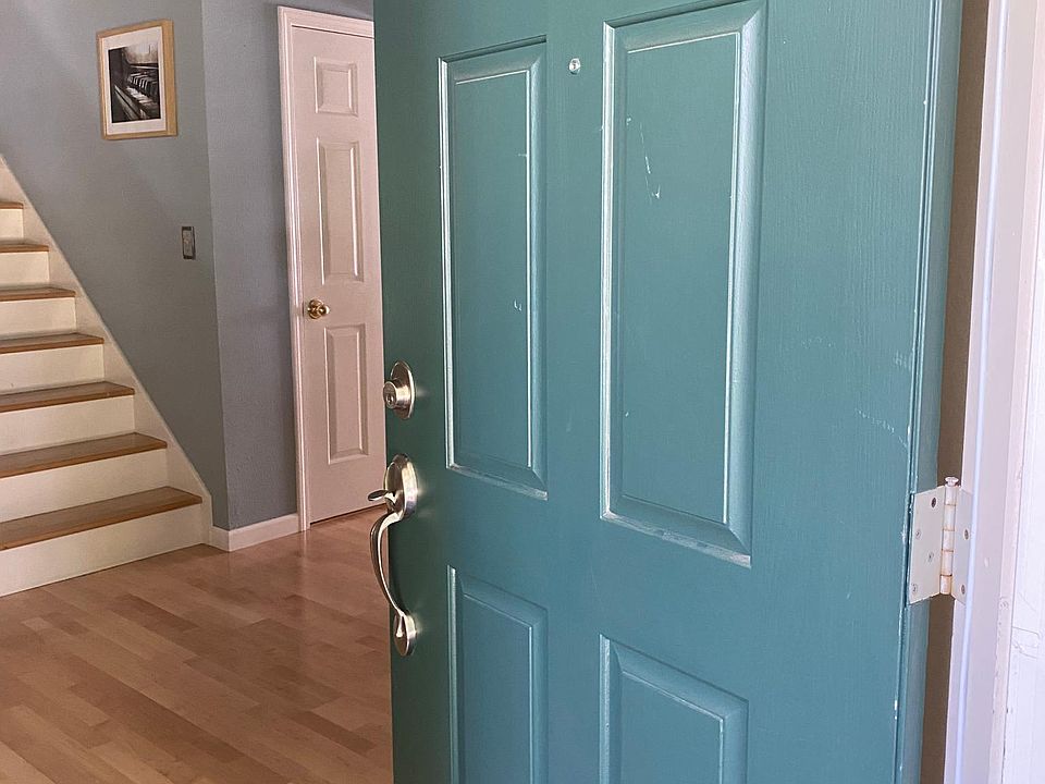 Front door welcomes you to this lovely home