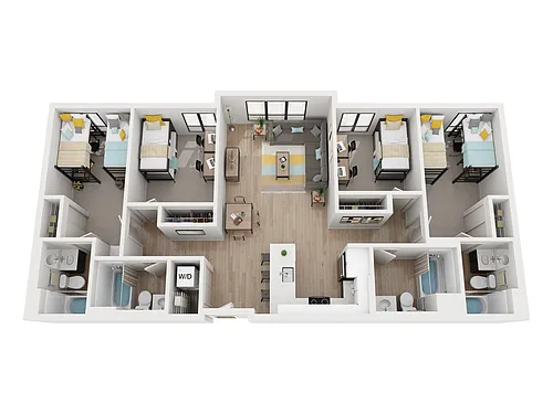 Floor plan D1