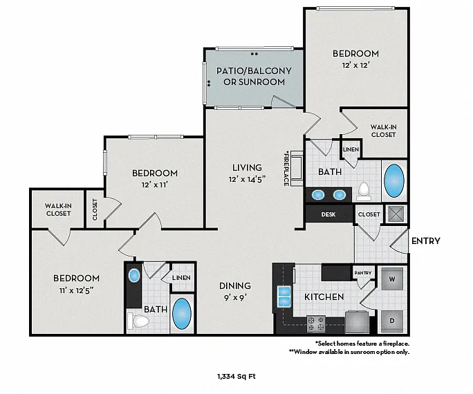 Floor plan Champagne