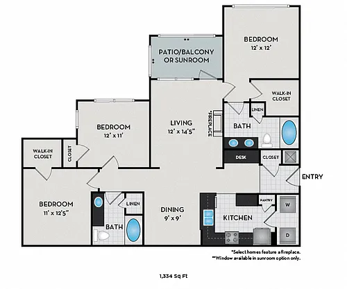 Floor plan Champagne