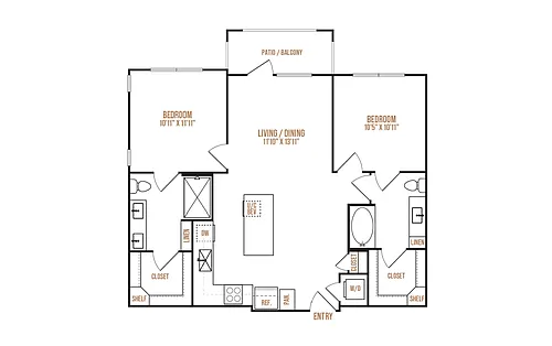 Floor plan B2