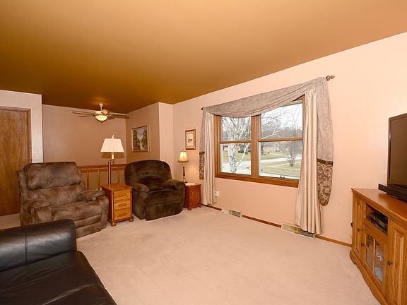 Living Room w/Large Windows