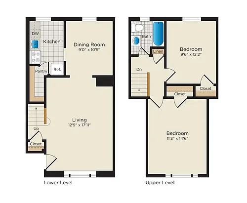Floor plan TH01