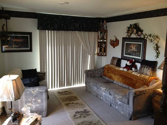 living room patio door to