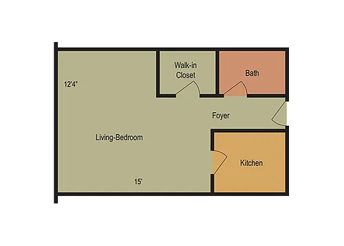 Floor plan NAPOLEON
