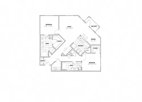 Floor plan B4 - Platinum Renovation