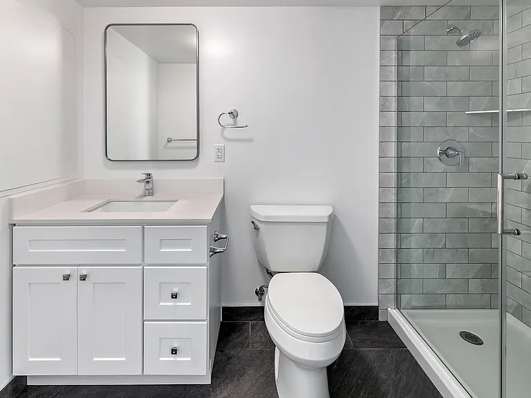 Newly renovated bathroom