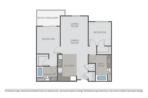 Floor plan Redwood