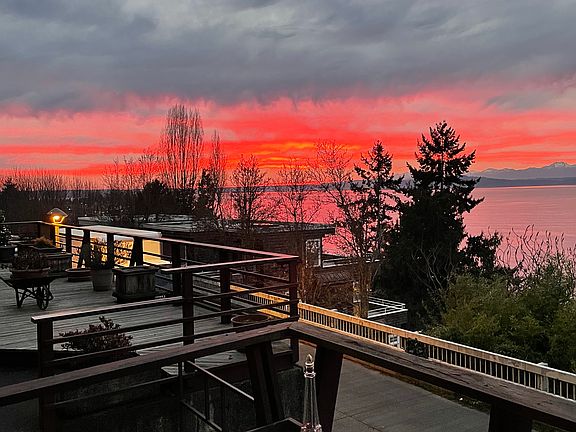 View from the front deck