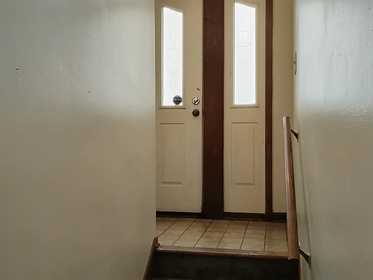 Front door from downstair view.