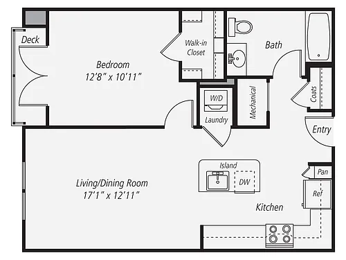 Floor plan A1-763