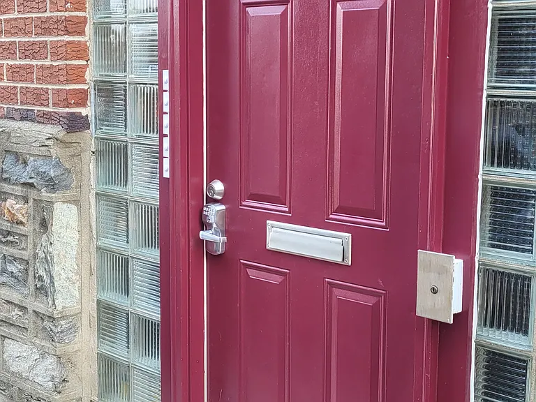 Side entrance