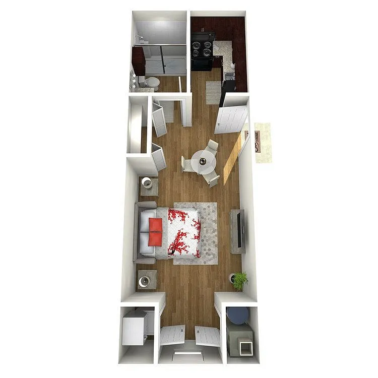 Floor plan Studio