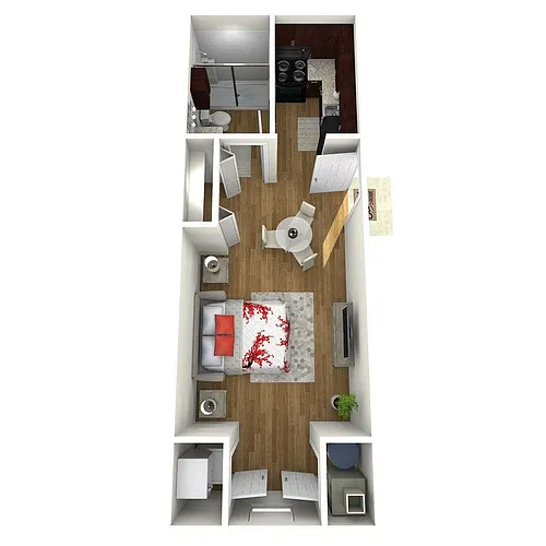 Floor plan Studio