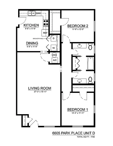 Floor plan D