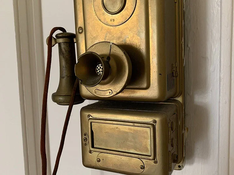 Original Call Box Phone! (Not operational, due to new system) Original Call Box Phone! (Not operational, due to new system)