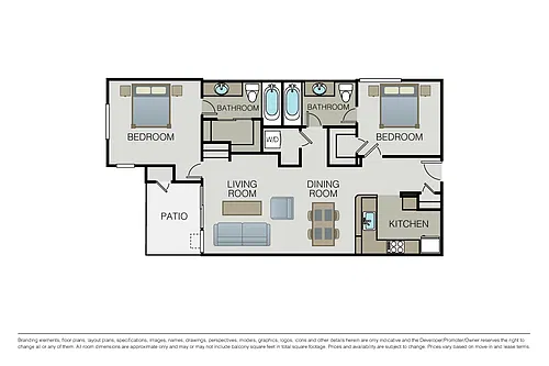 Floor plan The Harcourt