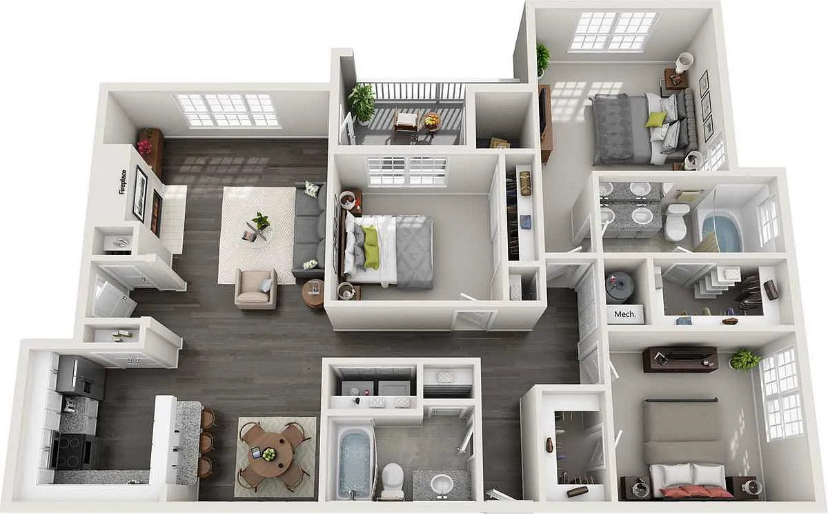 Floor plan The Aspen