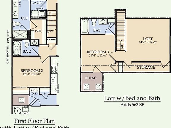 Second Floor Options