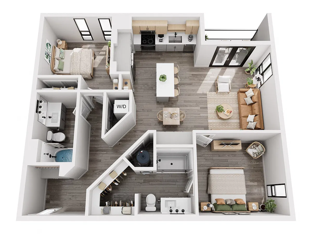 Floor plan B2