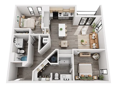 Floor plan B2