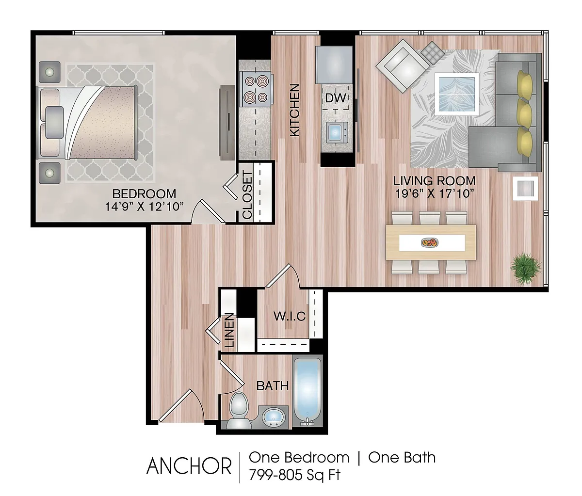 Floor plan Anchor