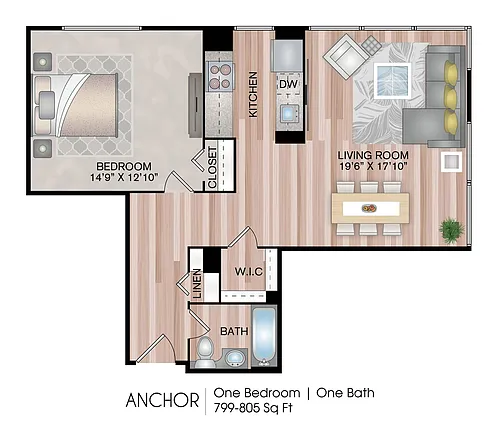 Floor plan Anchor