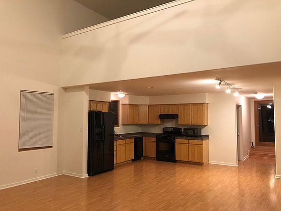 Kitchen view from living room