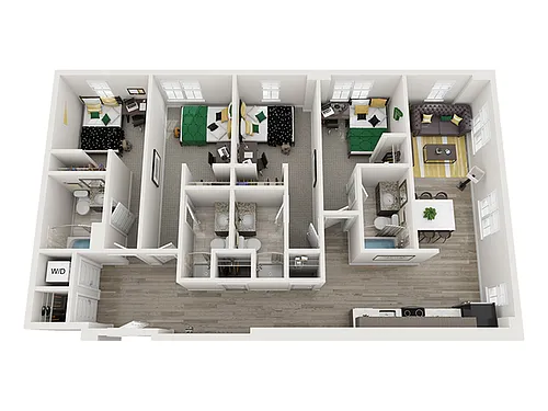 Floor plan D1
