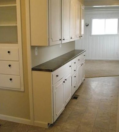 kitchen and mudroom