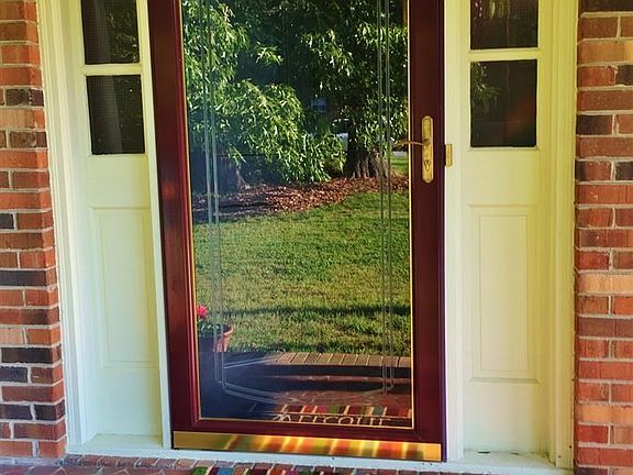 You can open up the solid front door and let in beautiful natural light and still have security.