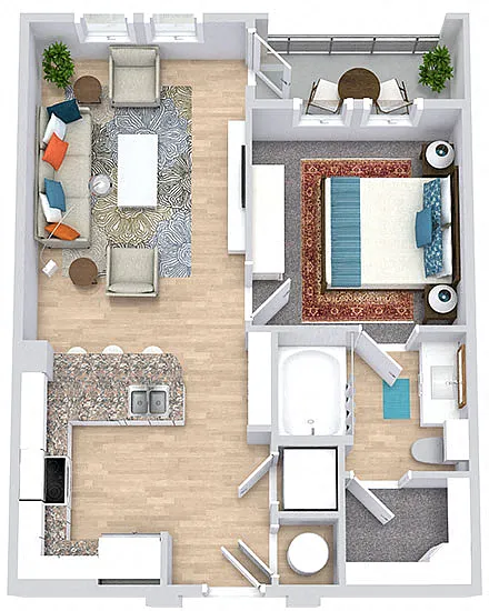 Floor plan Comet