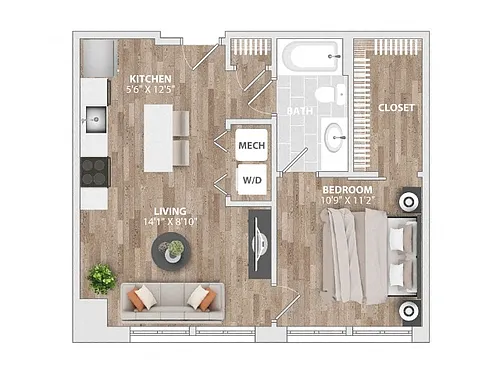 Floor plan A1A
