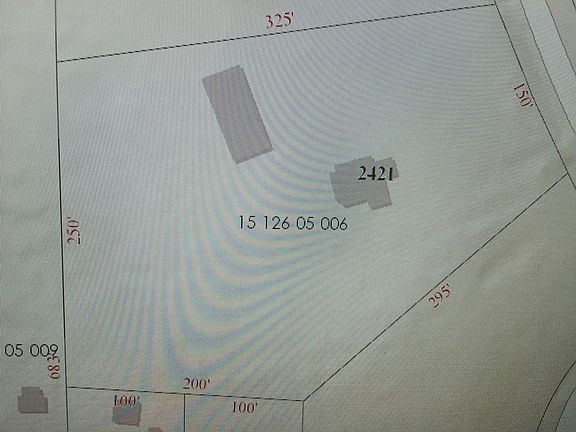 Lot, plat & improvements