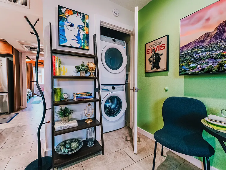In-suite laundry
