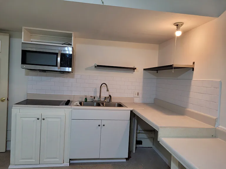 Basement kitchenette