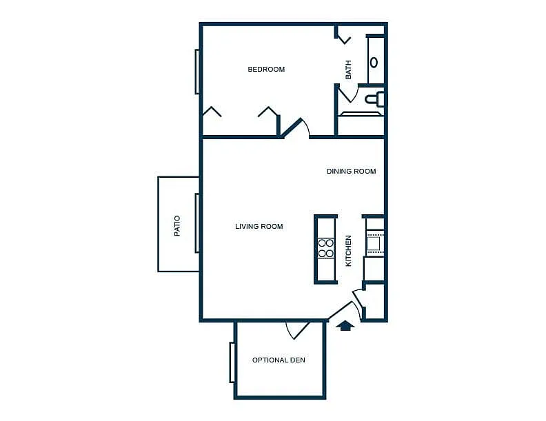 Floor plan 1CD