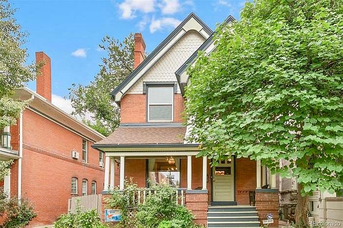 Front in the summertime with a great porch to have coffee, dinner, or a snack.