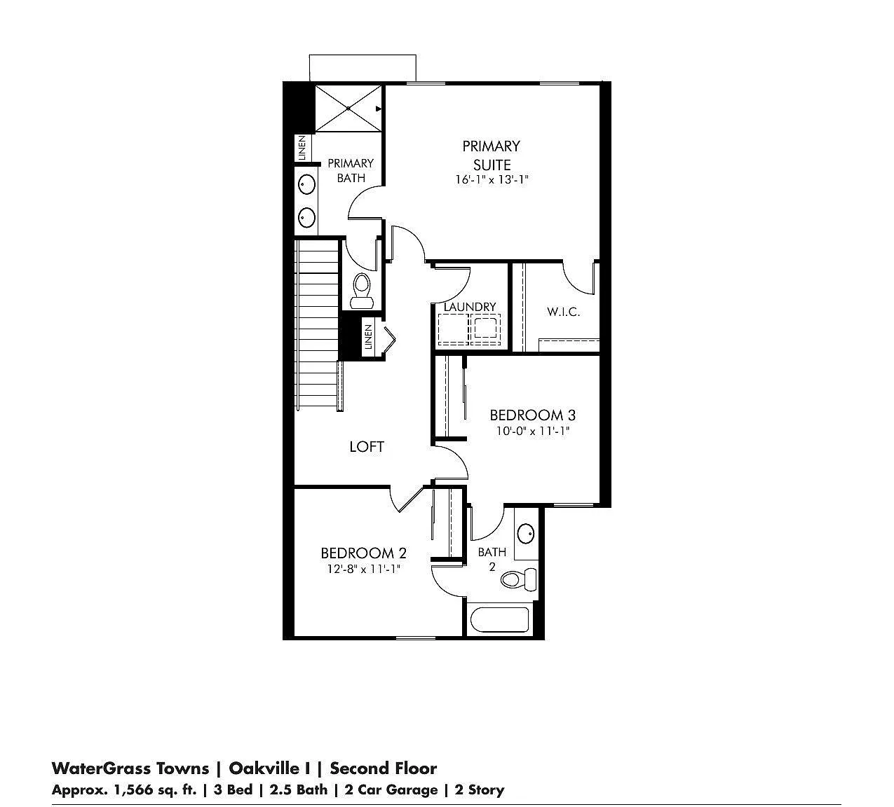 3 bed, 2.5 bath, 1566 sqft, $2,199 — Photo 3