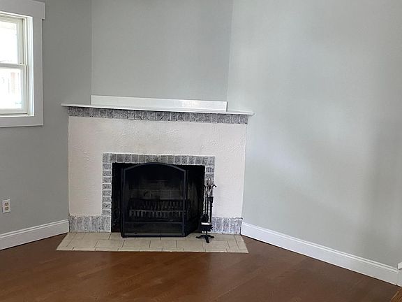 Fireplace in living room