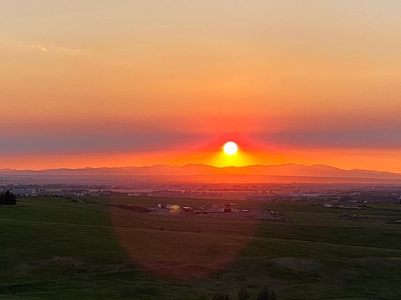 Typical summer sunset