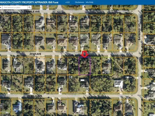 Afar Avenue Lot #3, North Pt, FL 34286