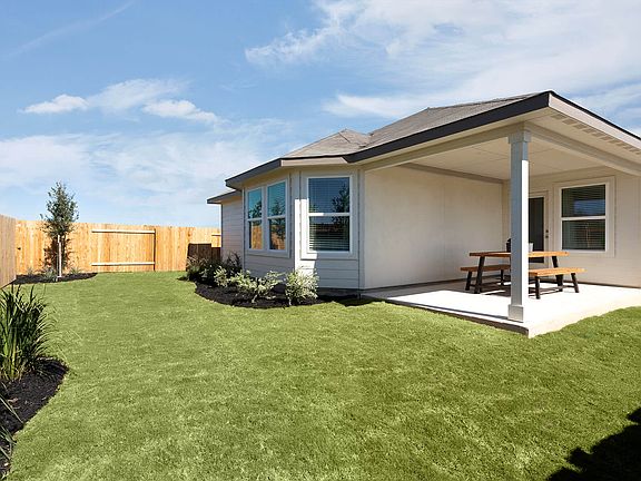 Stay connected to nature with a tranquil outdoor living area.