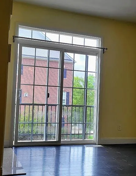 The large windows and balcony offers a liberating breath of fresh air.