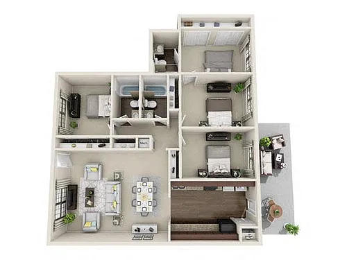 Floor plan Allstar