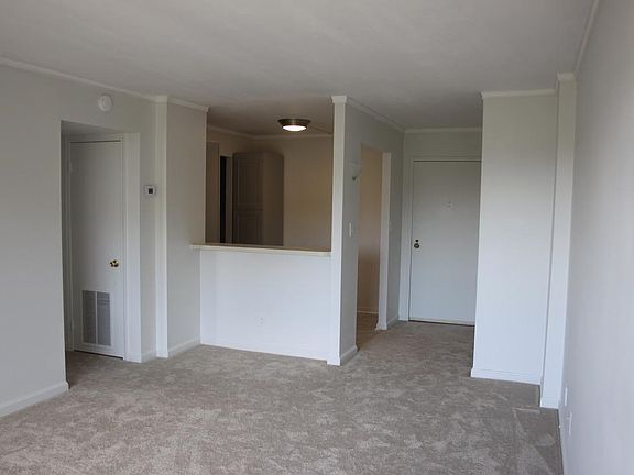 Living room overlooking kitchen