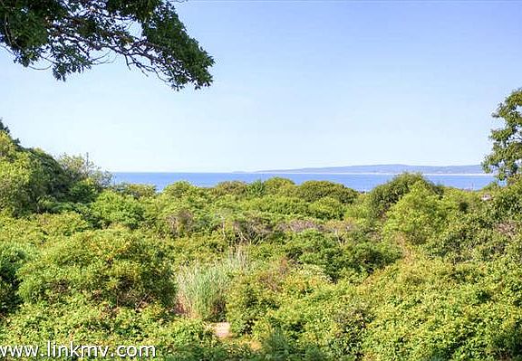 Aquinnah house water view
