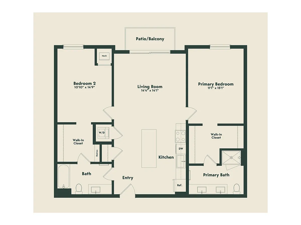 Floor plan C-1