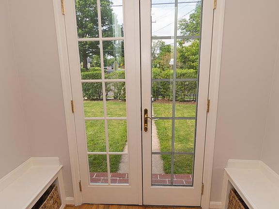 Foyer with Benches and Shoe Storage